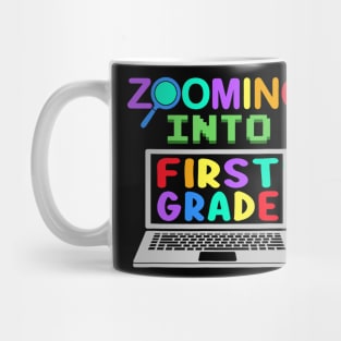 Zooming Into First Grade 1st Back to School Teacher Gift Mug